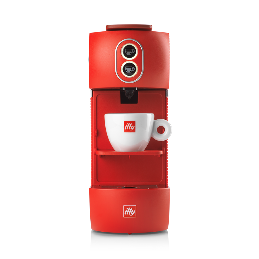 Koffiemachine voor E.S.E. servings koffiepads - illy Easy Rood